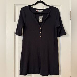 Free People Black Mini Dress